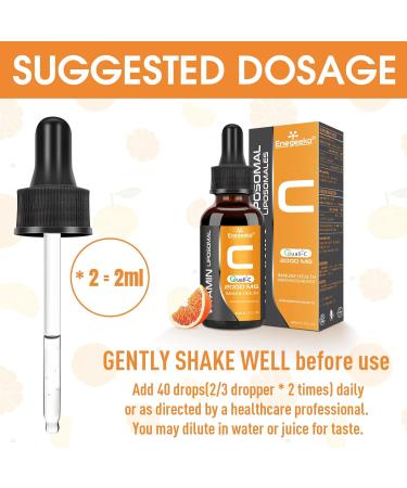 Liposomal Vitamin C 2000 mg | Non-GMO Vegan-Friendly & pH-Neutral Drops | 60ml | Quali -C | Boost Immunity & Absorption - Buy Online on GoSupps.com