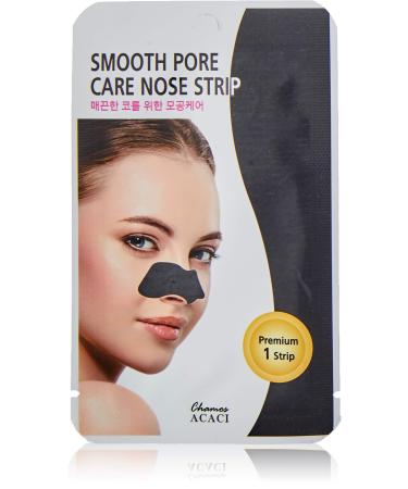 Chamos Acaci Smooth Pore Care Nose Strip - 3 g - for sensitive skin (set of 6 pcs.)