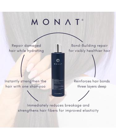 Buy MONAT Damage Repair Bond Support Shampoo | Nourishing Daily Cleanser for Stronger Hair | Advanced Repair Technology & Fortifying Ingredients - Buy Online on GoSupps.com