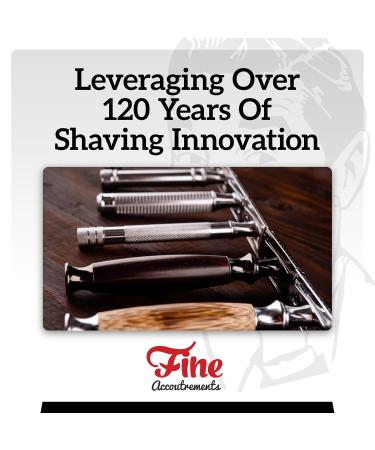 Mr. Fine Premium Double Edge Safety Razor - Perfect for Wet Shaving Close Shave 100% Metal Includes 5 Feather Blades - Buy Online on GoSupps.com