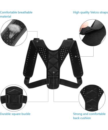 NewX Posture Corrector for Men & Women - Adjustable Upper Back Support Brace & Clavicle Straightener for Neck & Shoulder Pain Relief - Buy Online on GoSupps.com