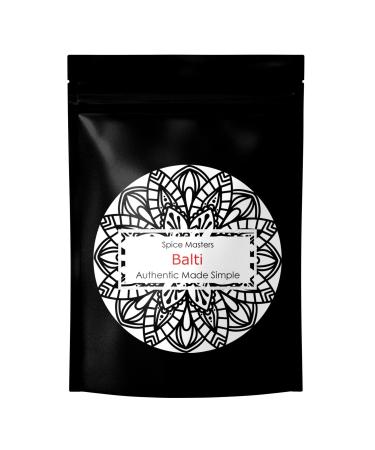 Balti Spice Blend - Superior Hand Blended Premium Middle East Spice Mix by Spice Masters - Easy Meals Quickly - Authentic Made Simple - Free Same Day Dispatch Balti Curry 100.00 g (Pack of 1)