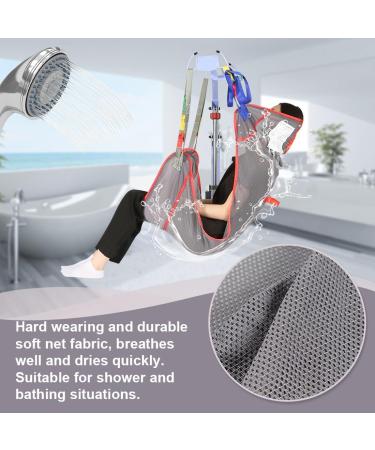 EZ Assistive Universal Full Body Hoyer Lift Sling Patient Lift Sling with Mesh Fabric for Transfer Aids Toileting sling 500lbs Weight Capacity (Medium 1pc) - Buy Online on GoSupps.com