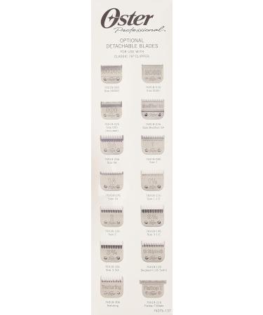 Oster Classic 76 Professional Clipper Set - 6 Detachable Blades for Home & Salon Use - International Shipping Available - Buy Online on GoSupps.com