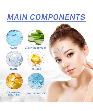 Forehead Wrinkle Patches - Anti-Wrinkle Hydrolyzed Collagen & Vitamin E Face Tape (24PC) for Youthful Skin - Buy Online on GoSupps.com