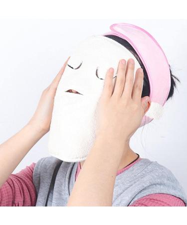 Milageto 2x Face Towel Mask - Multifunctional Moisturizing Facial Care for Women | Eye Open Tie Rope - International Shipping Available - Buy Online on GoSupps.com