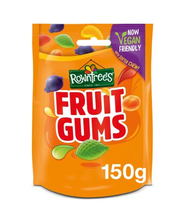 Rowntree's Rowntrees Pack of 10 bags of fruit and vegan sweets 10 x 150g