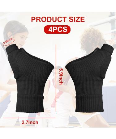 4 Pairs Arthritis Gloves Therapy Gloves Gel Hand Wrist Support Brace Arthritis Compression for Thumb Arthritis Sport Pain Relief Tendonitis for Men and Women Fits Both Hands - Buy Online on GoSupps.com