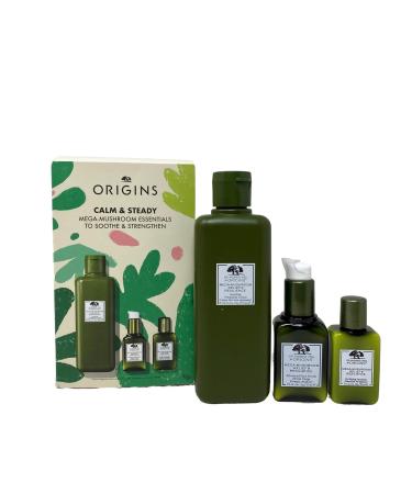 Origins Calm & Steady Mega-Mushroom Essentials | Soothe & Strengthen | International Shipping Available - Buy Online on GoSupps.com