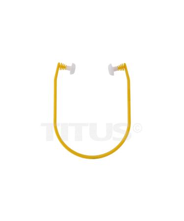 TITUS Silicone U-Band - Over Ear Reusable Banded Ear Plugs 28 NRR CE 352-1 ANSI S3.19 (1)