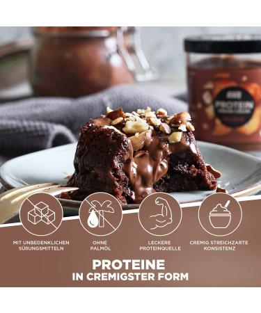 ESN Protein Dream Cream Tray - Hazelnut 6x200g | Creamy Palm Oil-Free 21g Protein per 100g | Tested Quality Made in Germany - Buy Online on GoSupps.com