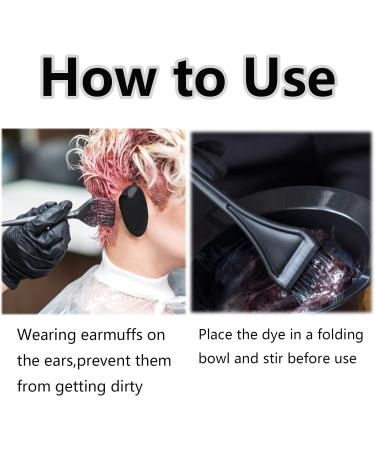 ZISHAN 8 Pcs Hair Dye Brush Hair Dye Kit Hair Hair Dye Bowl and Brush Kit for DIY Salon Hair Dye Brush and Bowl Set/Includes Hair Tinting Bowl/Hair Dye Brush/Ear Cover/Hair Dye Gloves - Buy Online on GoSupps.com