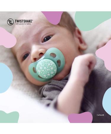 Buy Twistshake 78083 Blue Pacifier for 0-6 Months | International Shipping Available - Buy Online on GoSupps.com