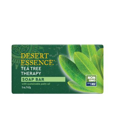 Desert Essence Cleansing Bar Tea Tree Therapy 5 oz (142 g)