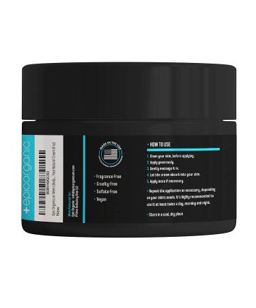 Organic Men's Face Cream | 24-Hour Hydration | Anti-Aging Moisturizer with Hyaluronic Acid, Collagen & Vitamin E | Improves Skin Texture | Men's Skin Care | 8oz - Buy Online on GoSupps.com