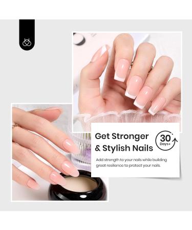 Beetles 5-in-1 Builder Gel Polish 15ml - Clear Strengthener with Brush for Nail Art | Perfect Holiday Gift for Women - Buy Online on GoSupps.com