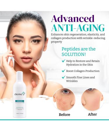 Premium Facial Toner with Collagen Peptides - Anti-Aging Hydrating & Calming - 4.73 Oz for Dry/Sensitive Skin - Buy Online on GoSupps.com