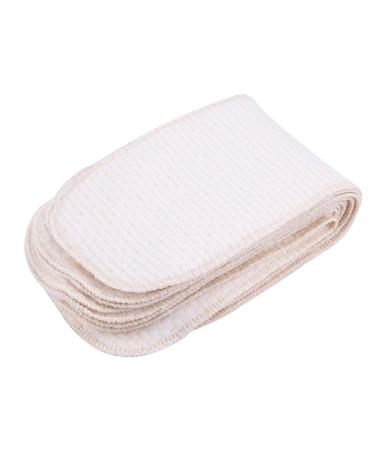 Tower diaper deposits baby diapers breathable from cotton washable diaper inserts reusable cloth diaper inserts for newborn 10 pieces