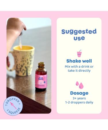 JoySpring ZincBerry - Kids Zinc & Vitamin Supplement (2 fl oz) Immune Support Drops with Elderberry Flavor for Kids 3-16+ Years 2 Fl Oz (Pack of 1) - Buy Online on GoSupps.com