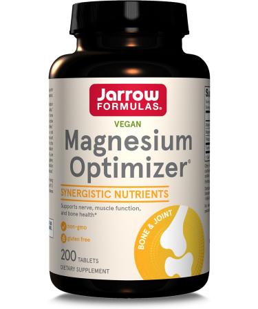 Jarrow Formulas Magnesium Optimizer 200 Tablets