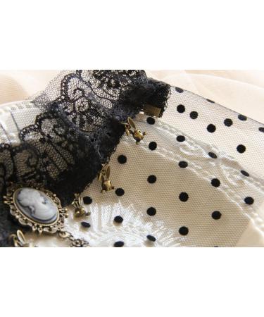 Xiang Ru Sexy Gothic Lace Eye Mask for Women Black - Buy Online on GoSupps.com