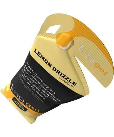 Torq Energy Gel Lemon Drizzle - Sports Cycling Running Gels with 30 g Carbohydrates Box of 15 - Buy Online on GoSupps.com