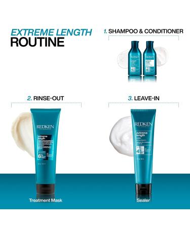 Redken Extreme Length Treatment Mask with Biotin & Castor Oil - 8.5 Fl Oz - Buy Online on GoSupps.com