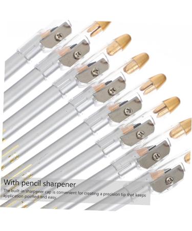  TOVINANNA 8Pcs Size - Eyebrow Eyeliner With Size - Women Size - Eyebrow Pencils 2 In 1 Eyebrow Pencils Girls Eyebrow Pencils - Buy Online on GoSupps.com