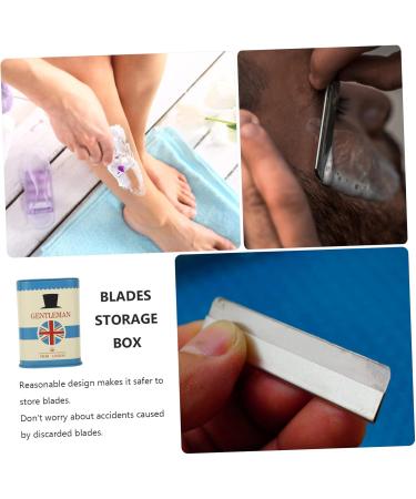 Ipet Boom Storage Container Box - Vintage Razor Blade Disposal & Dispenser | Secure Storage for Sharp Blades - Buy Online on GoSupps.com