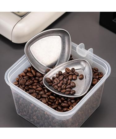 Mimoqk Ceramic Coffee Dosing Cup Glass Coffee Dosing Funnel Aluminum Coffee Tray Cup Narrow Mouth Coffee Dosing Cups for Easy Pouring and Ideal for Perfectly Portioning Coffee Beans for Fresh Brew - Buy Online on GoSupps.com