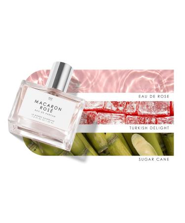 Le Monde Gourmand Macaron Ros Eau de Parfum - 1 fl oz (30 ml) - Rose Floral Sugar Perfume Notes Macaron Ros 1 Fl Oz (Pack of 1) - Buy Online on GoSupps.com