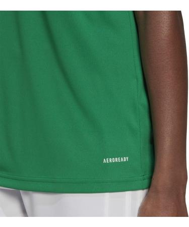 Adidas Women's Squad 21 JSY W T-Shirt - L Teagrn/White | Shop Now for International Shipping - Buy Online on GoSupps.com