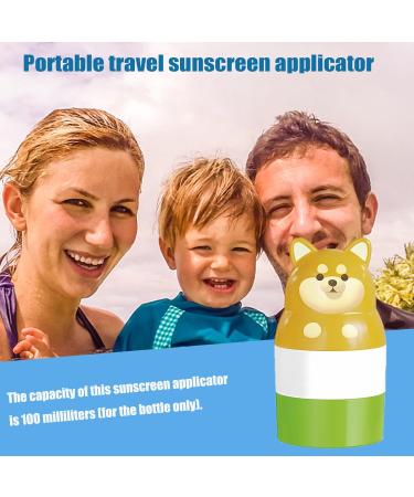 Sunscreen Applicator Kit - UV Detection Stickers Roller Applicator & Beach Essentials for Family Travel & Camping - Buy Online on GoSupps.com