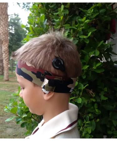 HearingHenry Sports Cochlear Implant Headband for Kids (Ages 3-10) - Carbon Grey | Comfortable & Durable Solution for Active Children - Buy Online on GoSupps.com