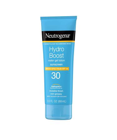 Neutrogena Hydro Boost Water Gel Lotion SPF 30 - 3 fl oz | Hydrating Sunscreen - Buy Online on GoSupps.com