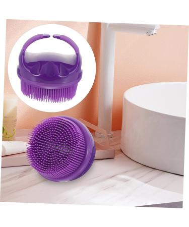VILLCASE Kids Silicone Bath Brush and Body Massager - Purple Exfoliating Scrubber & Massage Tool - Buy Online on GoSupps.com