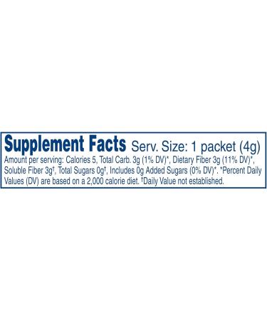 Nestle Nutrisource Fiber Fiber Supplement Unflavored 4 Gram Packet 75 Ct 0.14 Ounce (Pack of 75) - Buy Online on GoSupps.com