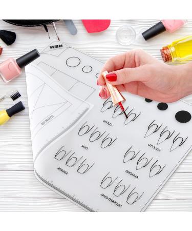 Beaupretty Acrylic Nail Training Mat - Silicone Practice Pad for Manicure Art | Ideal Tool for Acrylic Fingernails - Buy Online on GoSupps.com