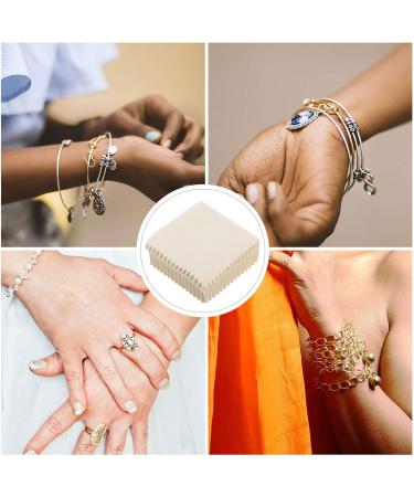 EXCEART 50pcs Silver Wiping Cloth - Premium Polishing Cloths for Silverware Jewelry Glasses & Metal Cleaning - Buy Online on GoSupps.com