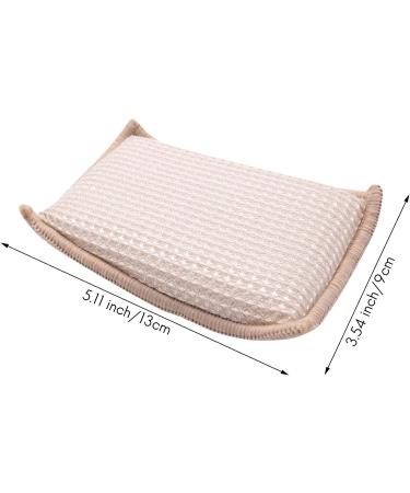 Jalzdieod 6Pcs Cleaning Pad Bamboo Sponges Kitchen Scouring Pads Double Side Sponges Scourer Non Odor Dish Scrubber Brush - Buy Online on GoSupps.com