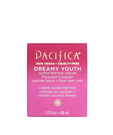 Pacifica Dreamy Youth Super Peptide Cream 1.7 oz - Unisex Anti-Aging Facial Moisturizer - Buy Online on GoSupps.com