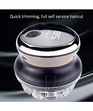 Electric Head Hair Shaver Electric Hair Clipper Rechargeable Waterproof Steel Hair Clippers For Men Self Hair Cutters With Caliper Convenient Operation - Buy Online on GoSupps.com