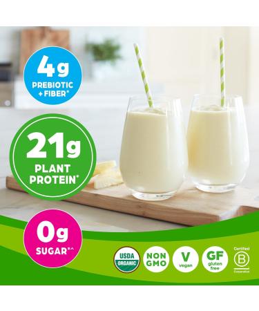 Orgain Organic Unflavored Vegan Protein Powder Natural Unsweetened 21g of Plant Based Protein Non Dairy Gluten Free No Sugar Added Soy Free - 1.59 lb - Buy Online on GoSupps.com