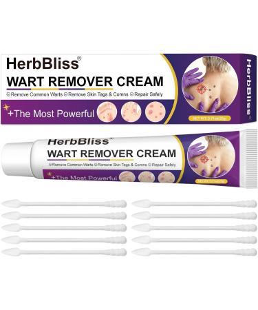 Wart Remover Cream 20g, Wart Removal Cream for Plantar Warts, Common Warts, Flat Warts