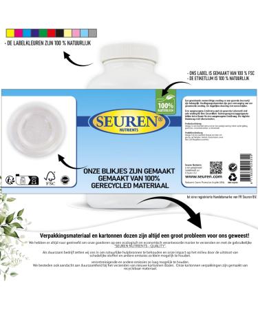 Seuren Nutrients Hawthorn 600 mg - 100 Capsules - Buy Online on GoSupps.com