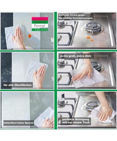 Clearfee Set: Original Sleepy Wet Wipes - 100 XXL Disposable Cleaning Towels (6 Pieces) | Strong & Large Surface Cleaners for International Shipping - Buy Online on GoSupps.com