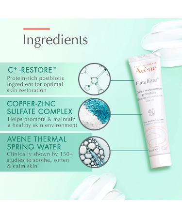 Eau Thermale Av ne Cicalfate+ Restorative Protective Cream 1.3 Fl Oz - Wound Care, Reduce Scars - Pack of 1 - Buy Online on GoSupps.com