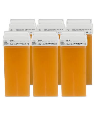 Kosmetex Honey Wax Cartridges - Roll On Warm Wax for Smooth Hair Removal | 6 x 100ml Pack - Buy Online on GoSupps.com