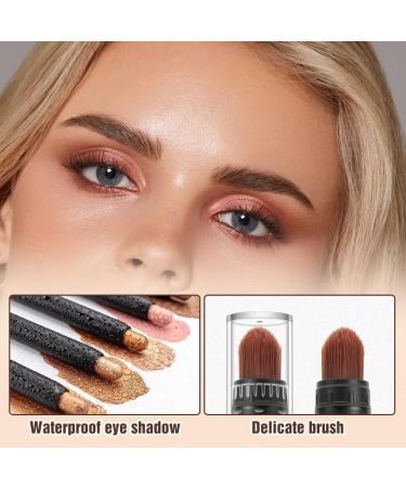 3PCS Eyeshadow Stick Set 2024 New Waterproof Eyeshadow Pen Eyeshadow Shimmer Stick Long Lasting Eye Shadow Stick Make Up Eyeshadow Matte Cream Eyeshadow Stick(Colourful-D) - Buy Online on GoSupps.com