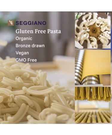 Seggiano Organic Gluten Free Rice & Quinoa Tagliatelle 250g - Certified Gluten Free Vegan Vegetarian & GMO Free - High in Protein & High in Fibre - Bronze Drawn & Slow Dried - Buy Online on GoSupps.com